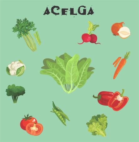 tarjeta compatibilidad acelga